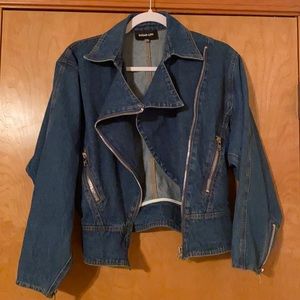 Sugar lips denim jacket. Size:XS